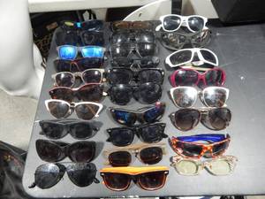 28 Pair Of Assorted Sunglasses
