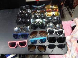 25 Pair Of Assorted Sunglasses