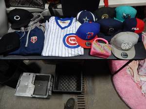 Assortment Of Sports Related Items