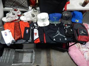 Assortment Of Basketball Related Items