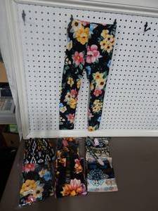 7-Pair Size S Kids Leggings