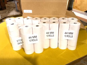 Cash Register Paper Rolls 44 mm