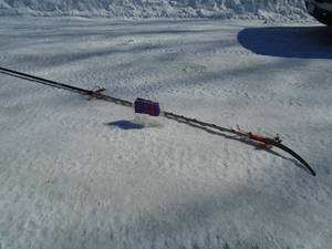 Approx 15 pole saw. As shown.