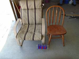 Qty of 2 chairs. As shown.