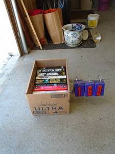 Flat of Stephen King books. As shown.