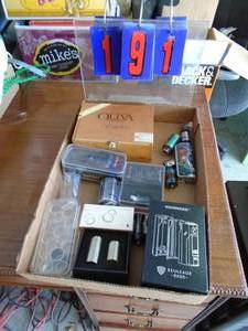 Flat of misc smokevape items. As shown.