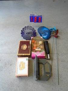 Wind spinnersvintage barbie. New in box. Other misc. As shown.