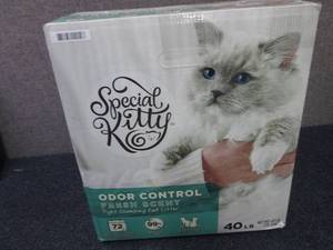 40 lb Special Kitty Odor Control Cl...