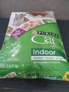 20 lb Bag Purina Cat Chow Indoor...