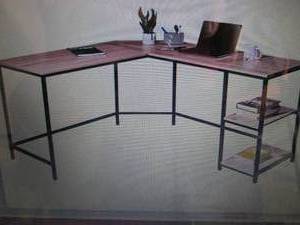 Hoorlang L Shaped Computer Desk for...