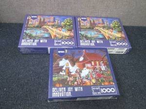 3 - 1000 pc Puzzles...