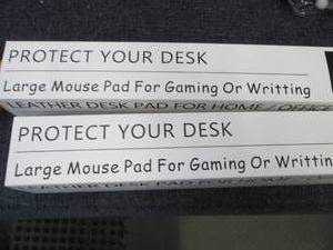 2 Large Mouse Pads Desk Pads...