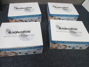 4- 4pks Round Door Lock Protections...