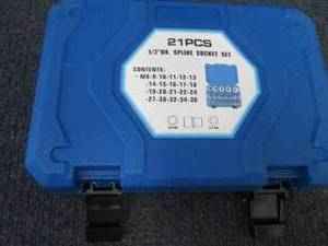 21 pc Spline Socket Set...
