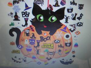 2-DIY Halloween Felt Pumpkin Cat Se...