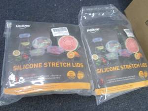 2- 16 pks Silicone Stretch Lids...