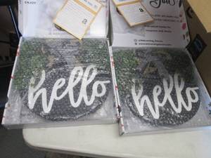 2 Hello Dcor Items...