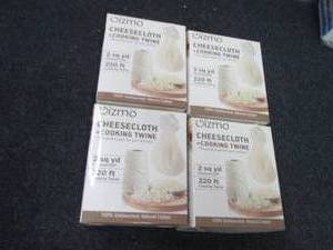 4 pks Cheesecloth & Cooking Twine...