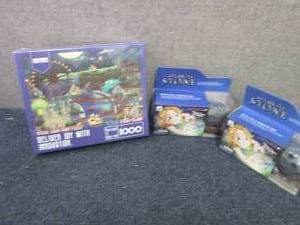 1000 pc Puzzle, 2 Atlantis Stones...