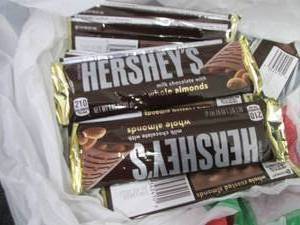12 Hersheys with Almonds...