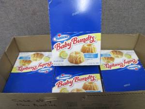 4 Boxes of 6 Hostess Baby Bundts...