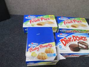 4 Boxes Assorted Hostess Snacks...