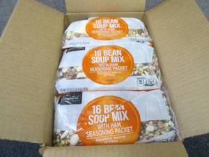 Case of 12- 20 oz Bags 16 Bean Soup...