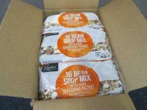 Case of 12- 20 oz Bags 16 Bean Soup...