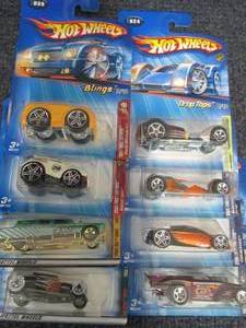 8 Assorted Hot Wheels Vehicles...