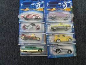8 Assorted Hot Wheels Vehicles...