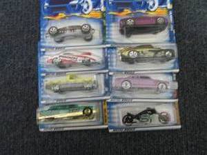 8 Assorted Hot Wheels Vehicles...