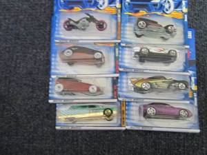 8 Assorted Hot Wheels Vehicles...