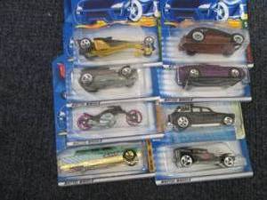 8 Assorted Hot Wheels Vehicles...