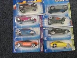 8 Assorted Hot Wheels Vehicles...