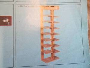 Wooden Shoe Rack open box Assembly ...