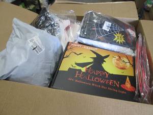 Large Box of Assorted Halloween Ite...