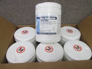 Case of 6- 100 ct Canisters Sklar D...