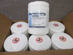 Case of 6- 100 ct Canisters Sklar D...