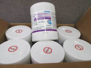 Case of 12-220 ct Canisters Ecolab ...