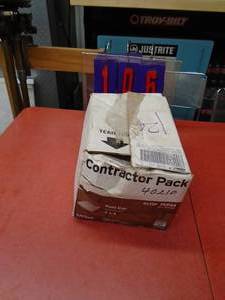Contractor box of 4 x 4 post caps. As shown.