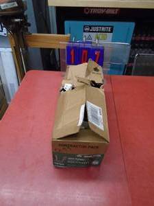 Box of Mitec 2 x 6 or 2 x 8 joist hangers. Approx 50 pcs. As shown.