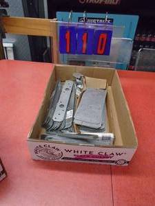 Flat of misc strips & plates. As shown. Approx 50 pcs.