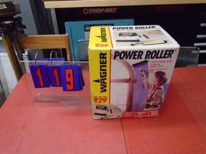 Wagner power roller. Looks like used once but cleaned well. As shown.