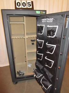 lot 5 image: Heritage 40 Gun Safe - Fire Rated