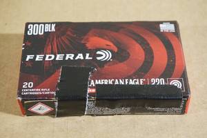 20 Federal American Eagle .300 Blackout 220 Gr Subsonic Ammo