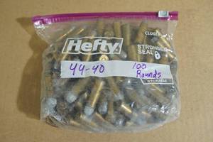 100 Reloaded 44-40 Rounds - Should Be Considered Components ONLY