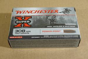 20 Winchester Super-X .308 Win 150 Gr Power Point Ammo