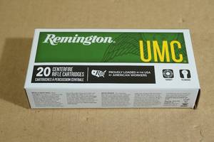 20 Remington UMC .223 Rem 55 Gr FMJ Ammo