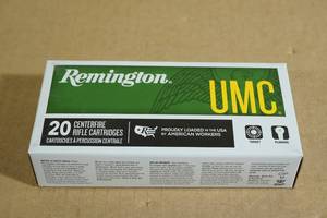20 Remington UMC .223 Rem 55 Gr FMJ Ammo
