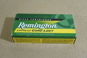 20 Remington .30-30 Win 150 Gr Core-Lokt SP Ammo